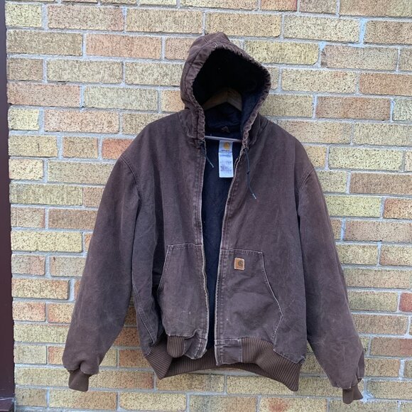 Vintage Carhartt Jacket XL Brown - Picture 2 of 3